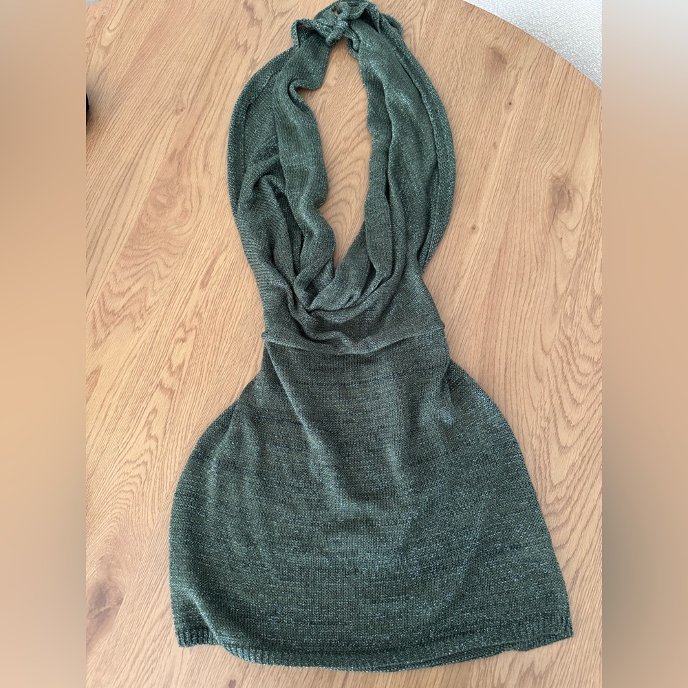 Amazon Olive Women's Cowl Neck Sweater
